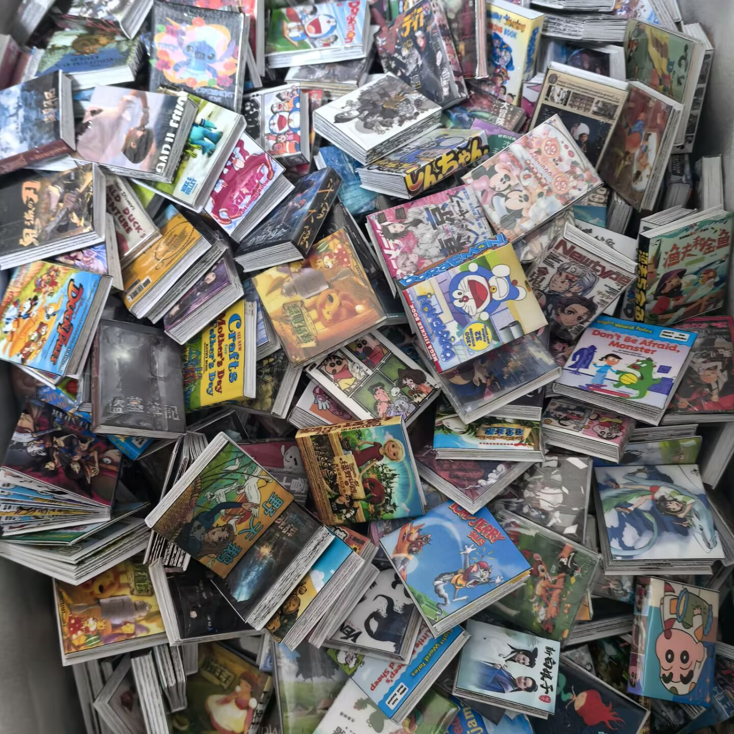 微缩迷你漫画书模型 仿真物品 娃娃屋装饰