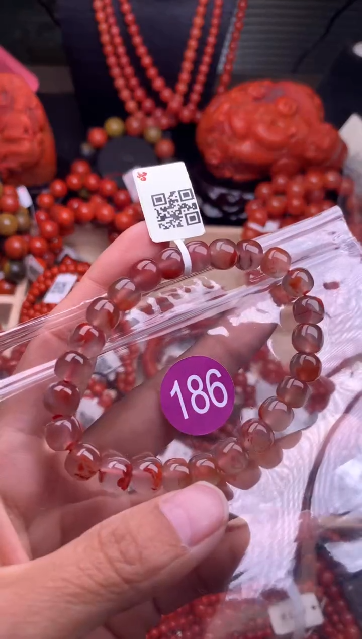 【闪购商品】南红玛瑙珠宝奇石未镶嵌186-8