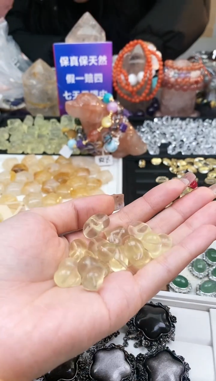 【闪购商品】水晶颈饰未镶嵌142a多样性发其一/2.13/1个