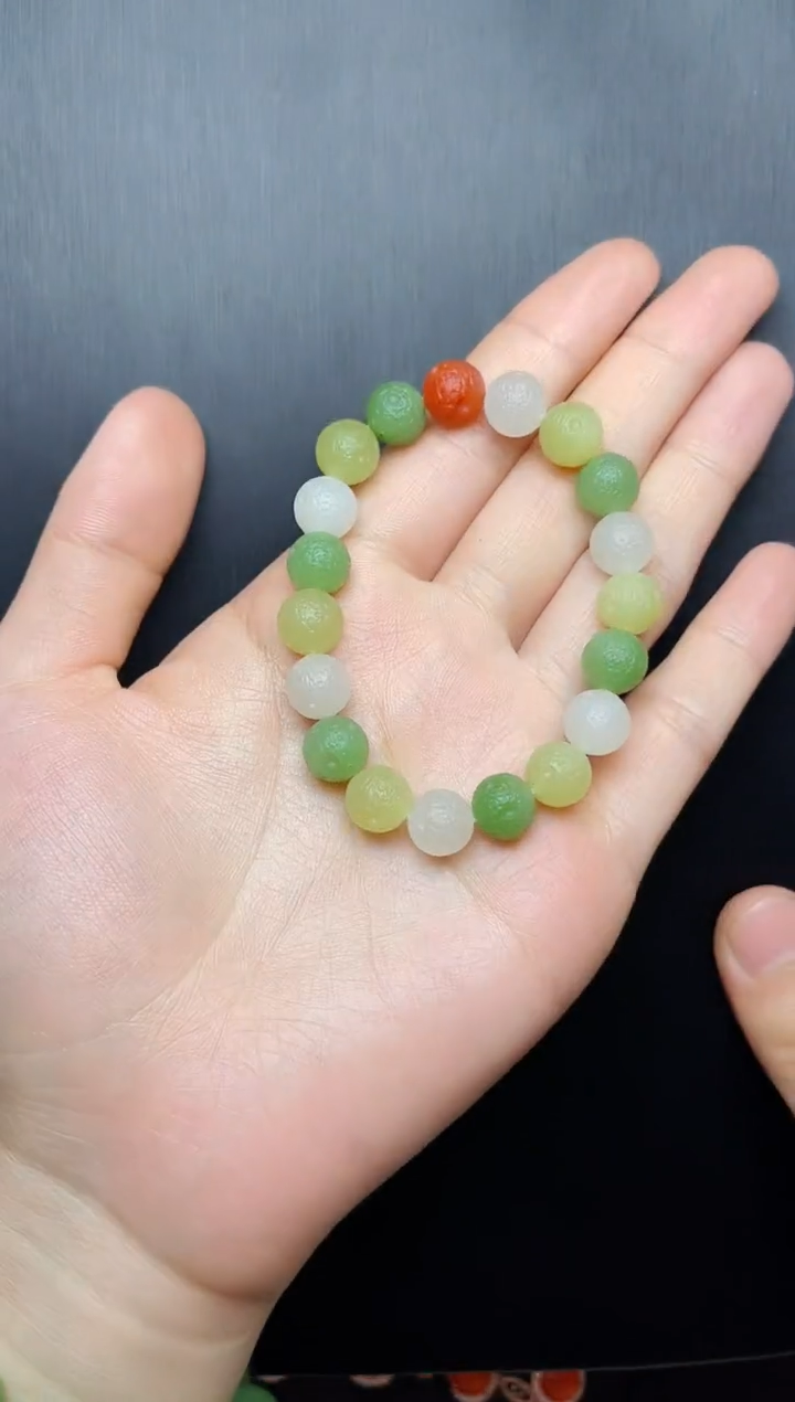 手串未镶嵌和田玉06手串