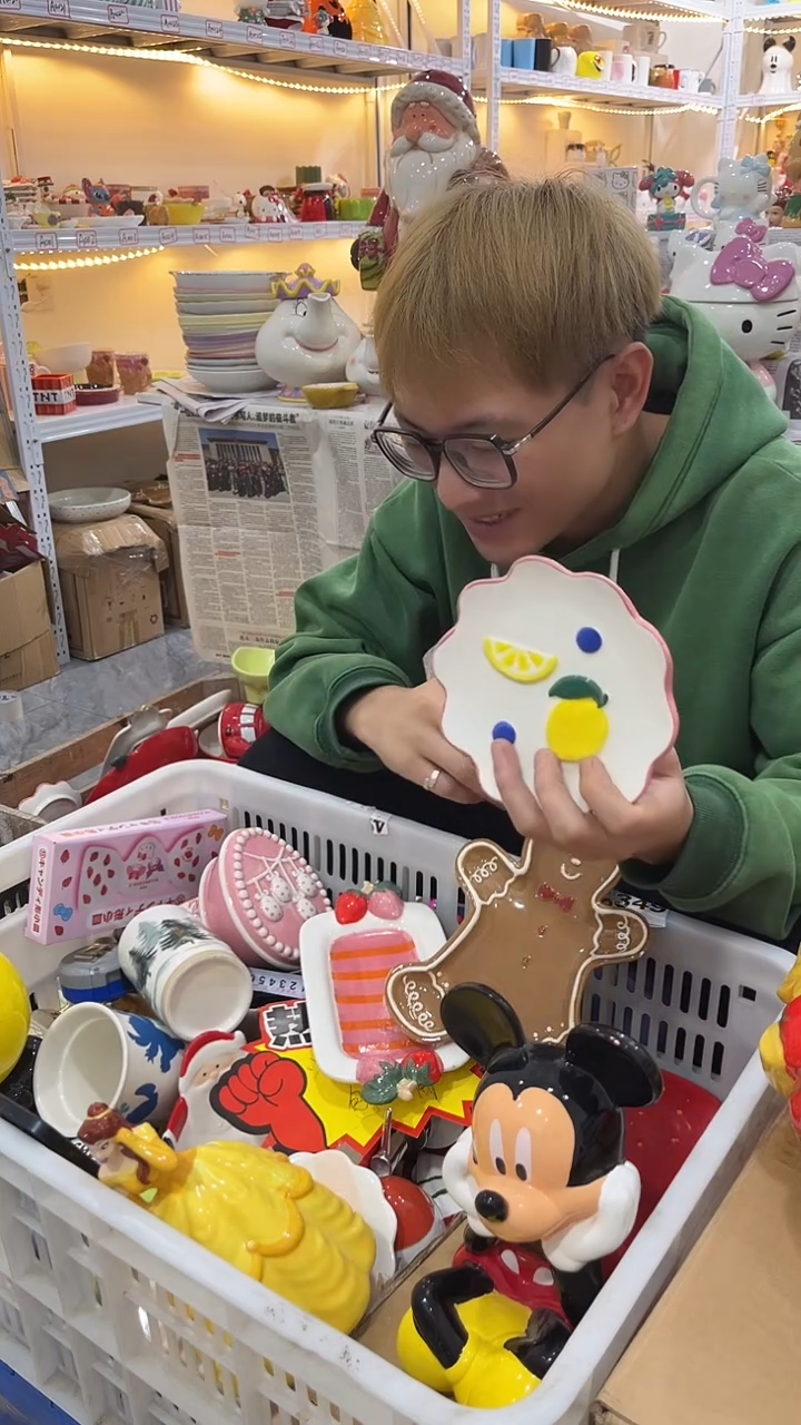 手工艺品琉璃满28包邮，微瑕陶瓷不退不换