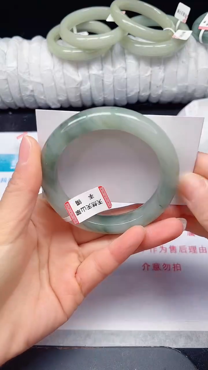 未镶嵌手镯石英质玉40-58/59