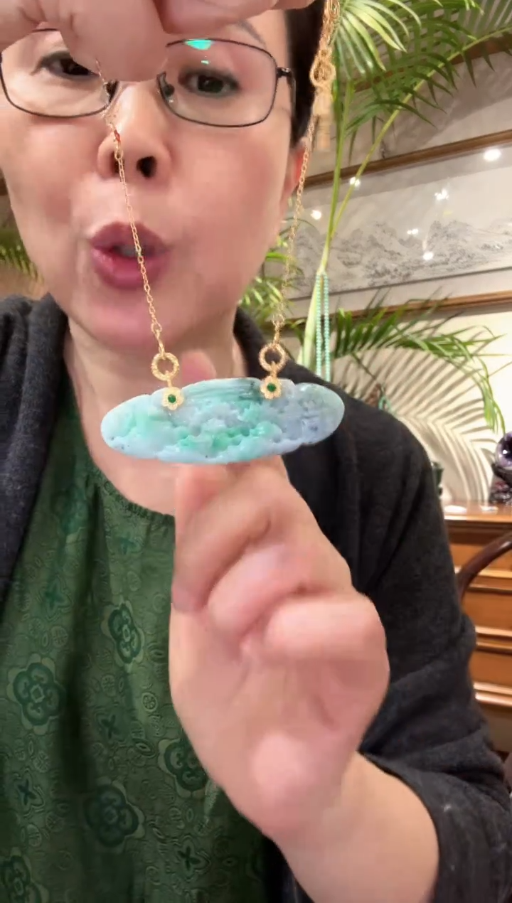 【闪购商品】翡翠颈饰未镶嵌国风