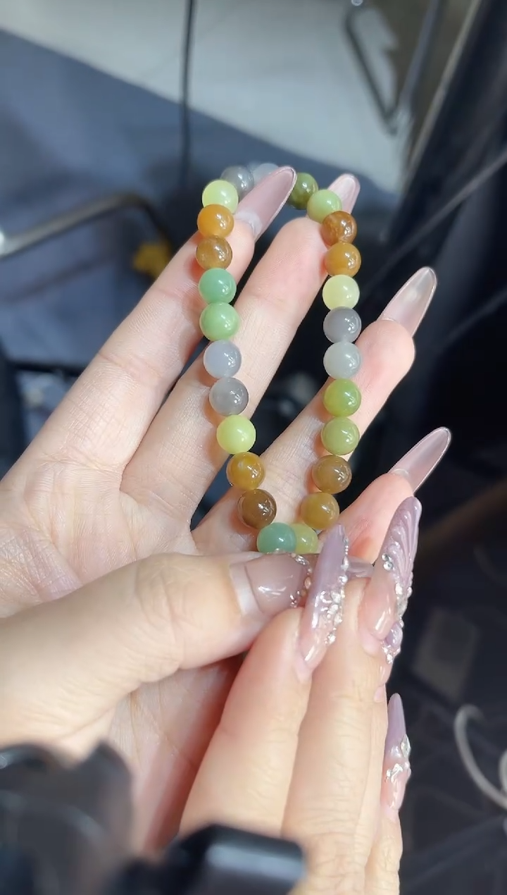未镶嵌手链和田玉多样性发其一孤品默认微瑕