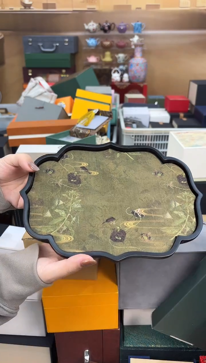 【闪购商品】绿海棠茶盘链接已开 拼拼手速！！！