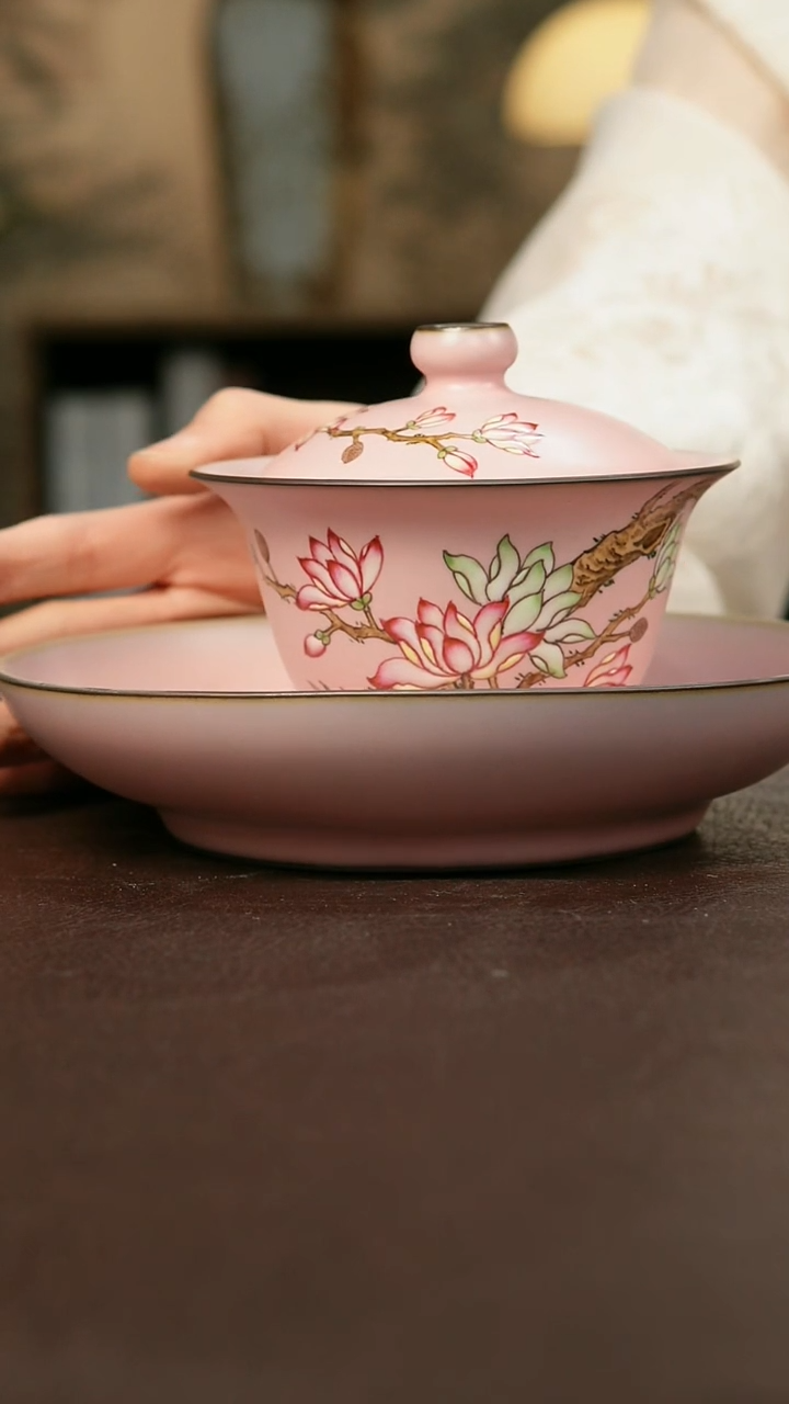 景德镇陶瓷杯碗柴烧多人