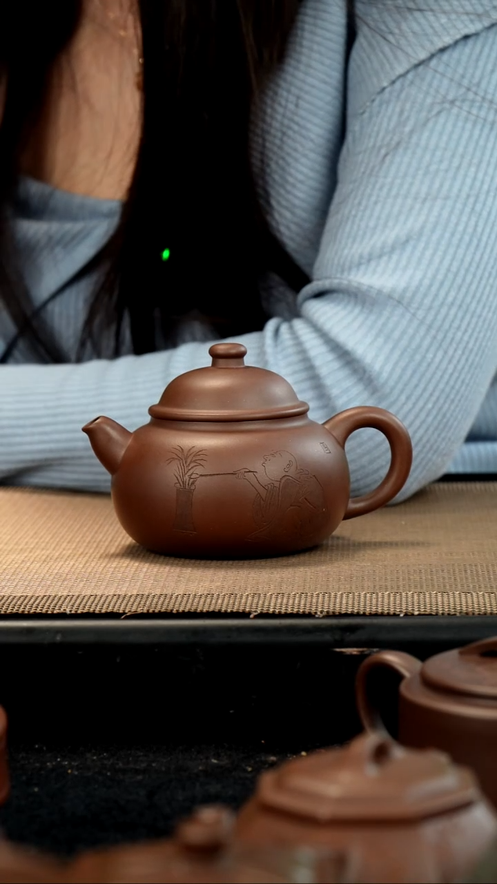 【闪购商品】紫砂茶壶老紫泥玉炉小