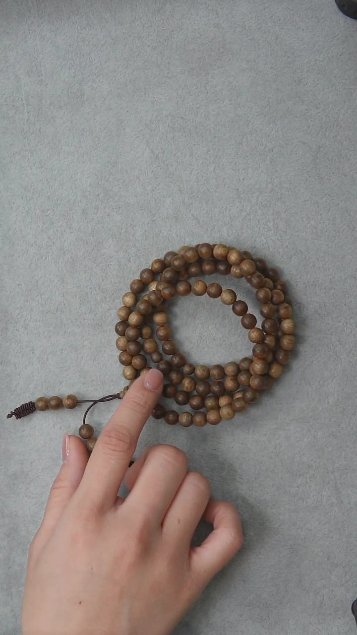 【闪购商品】沉香手串缅甸密支那沉香0.7多圈108颗手串