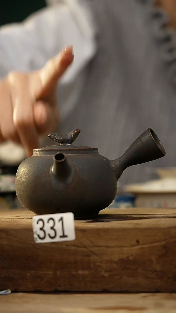 【闪购商品】瓷片设计师手作/黑侧把