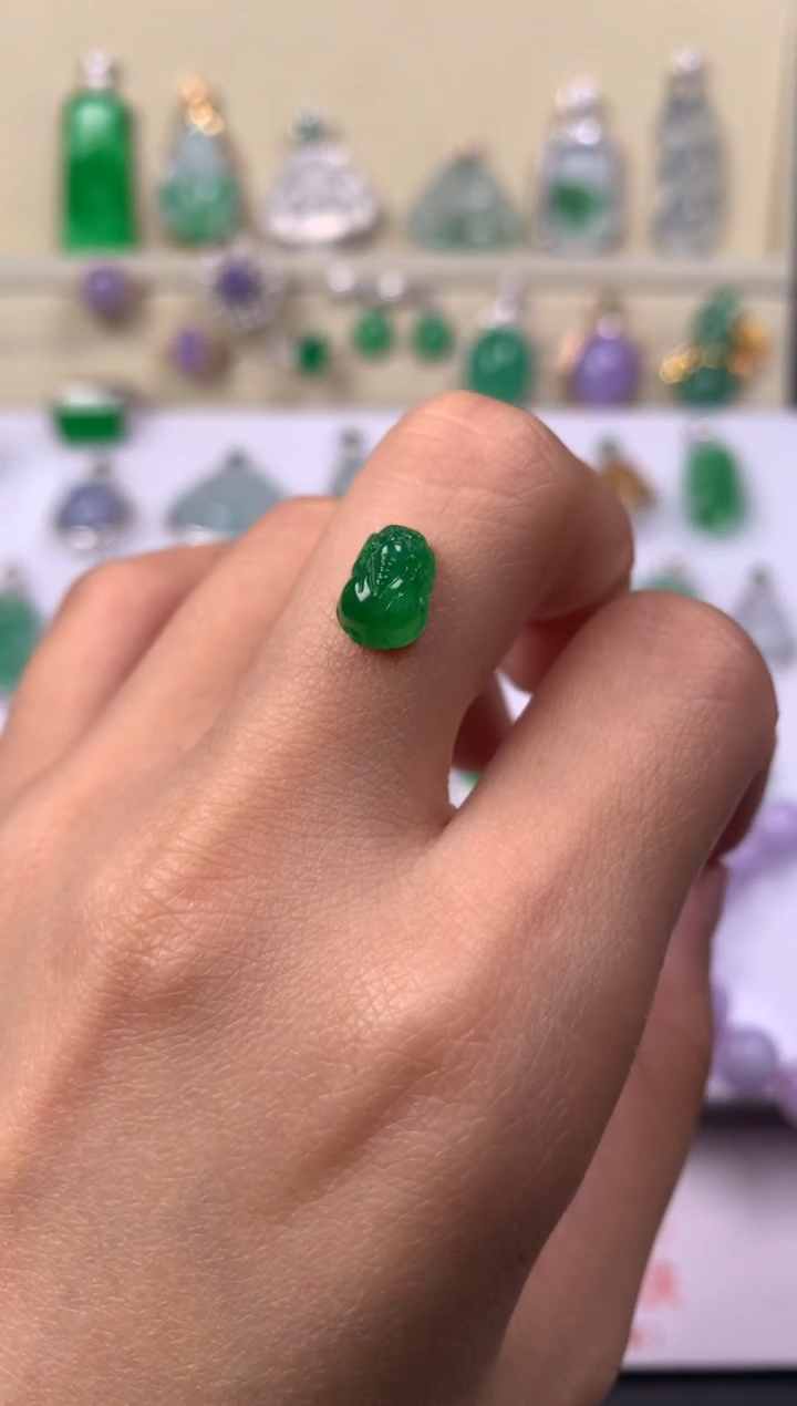 未镶嵌定制翡翠裸石（镶嵌定制）