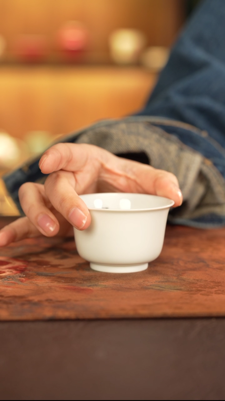 杯子景德镇手工陶手绘陶瓷