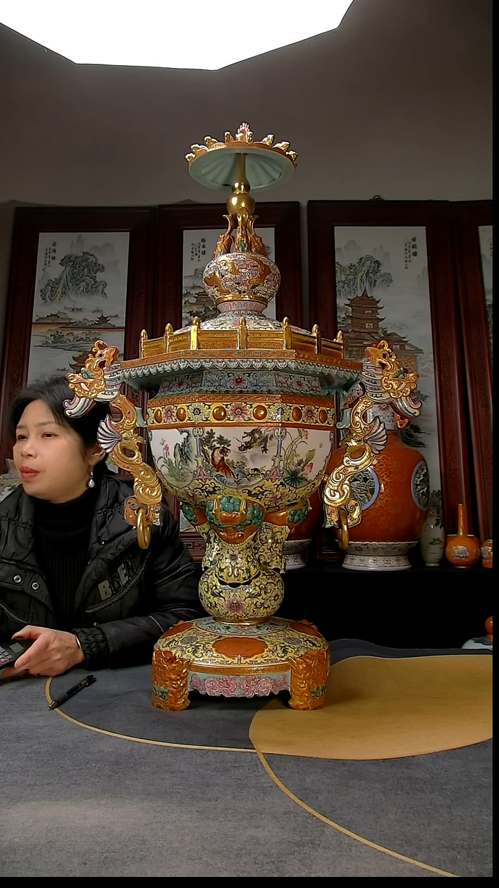 摆件陶快*景德镇精品陶瓷1