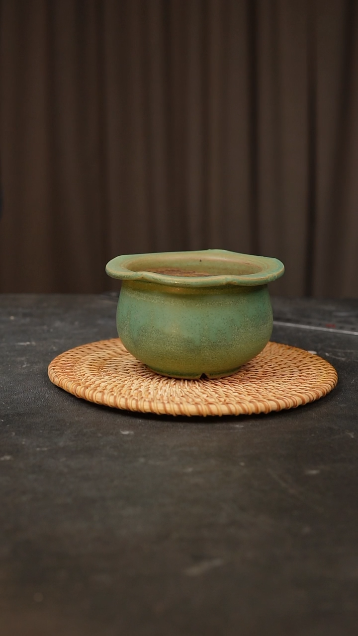 【闪购商品】瓷片景德镇手工花盆