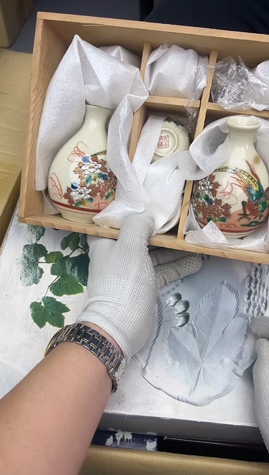 【闪购商品】中古回流瓷器好看，谨慎参拍