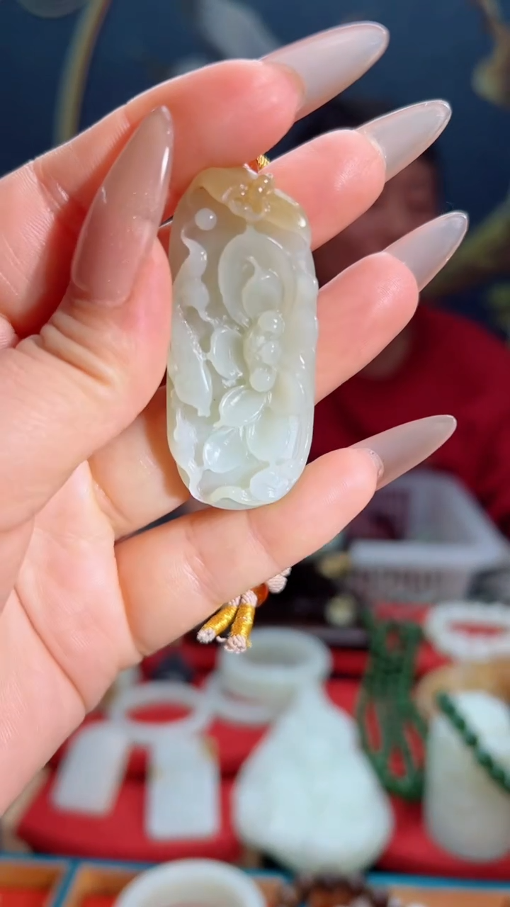 【闪购商品】和田玉吊坠未镶嵌1