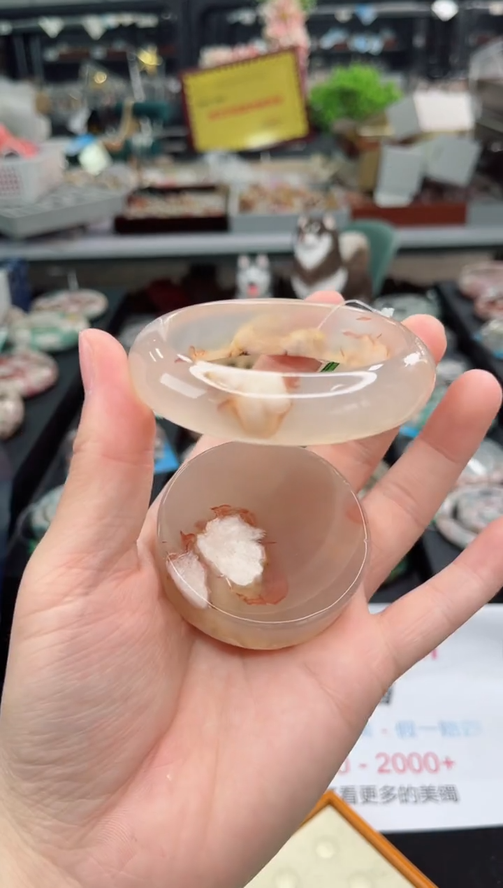 【闪购商品】石英质玉手镯未镶嵌57圈口（赠品镯心）3674512