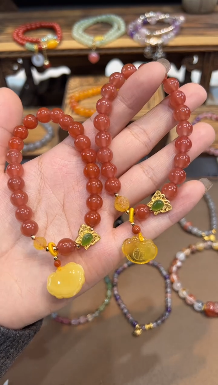 【闪购商品】南红玛瑙手饰未镶嵌@@手饰多样性发一