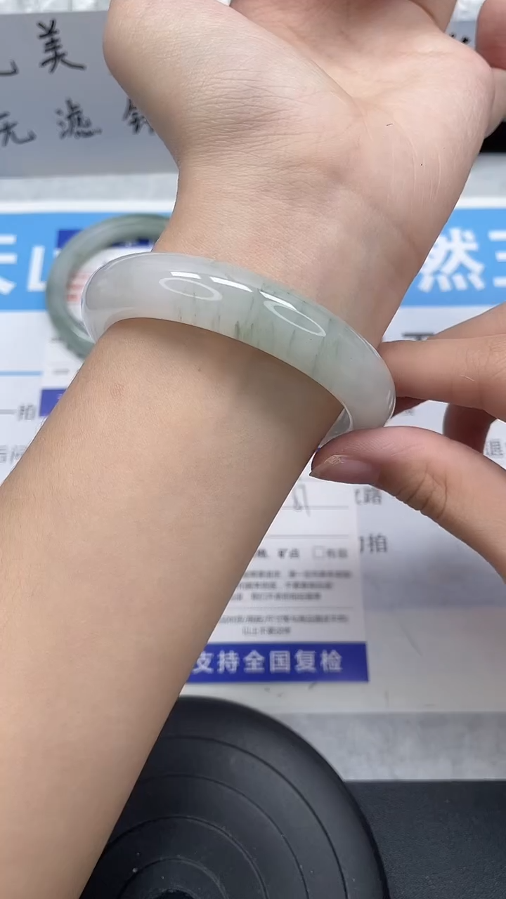 未镶嵌手镯石英质玉199-57/58