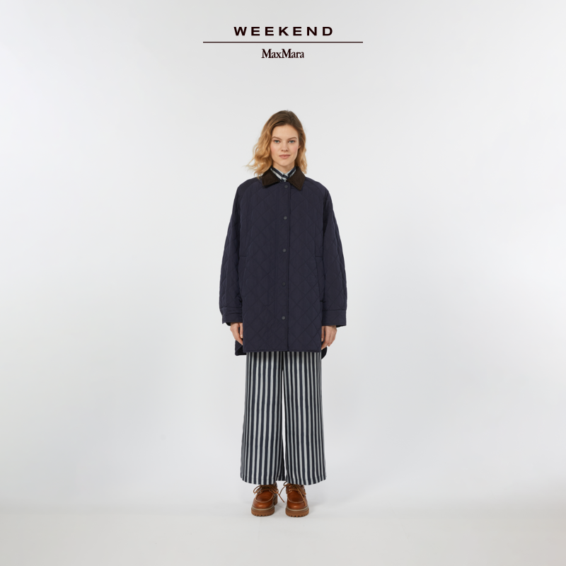 Weekend MaxMara 2025秋冬新款女装绗缝休闲棉服外套5496105206&