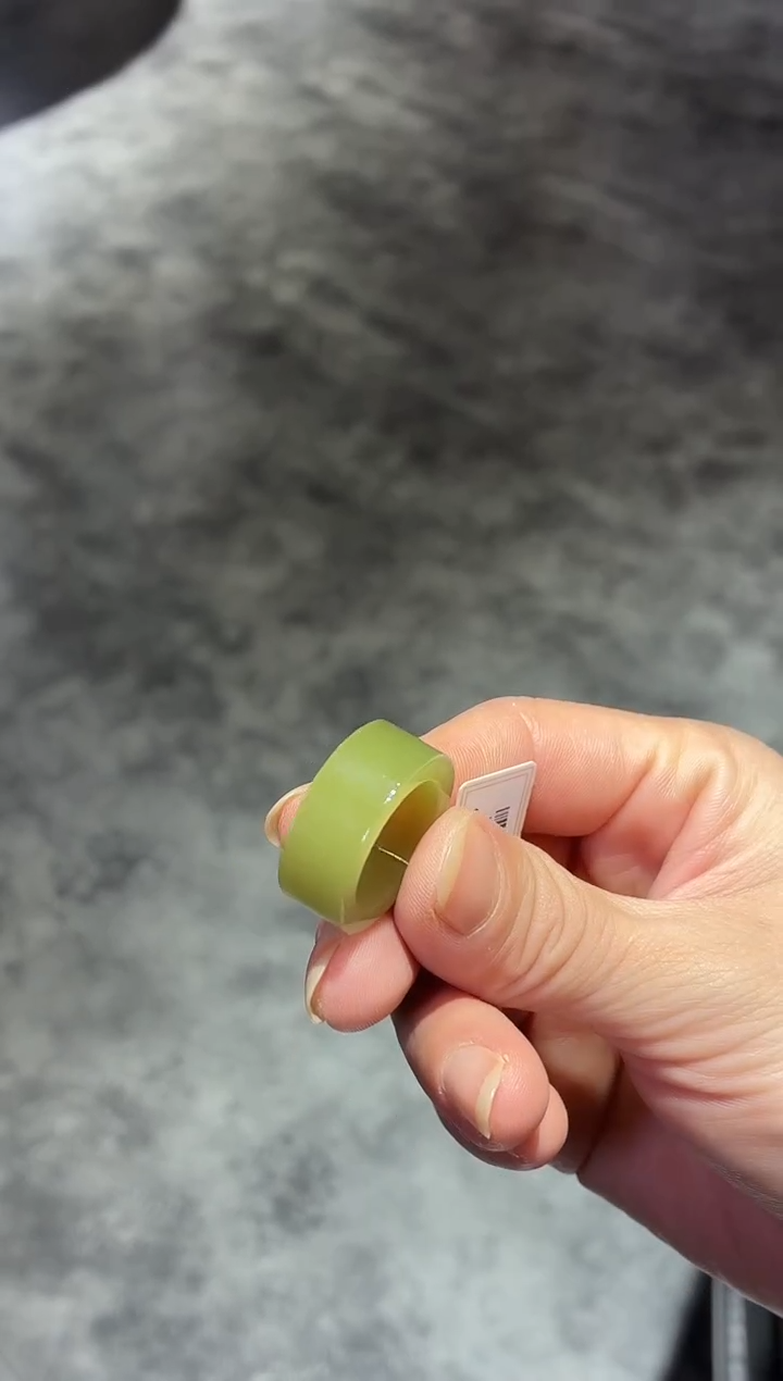 未镶嵌戒指和田玉25【】圈口1415-不退不换