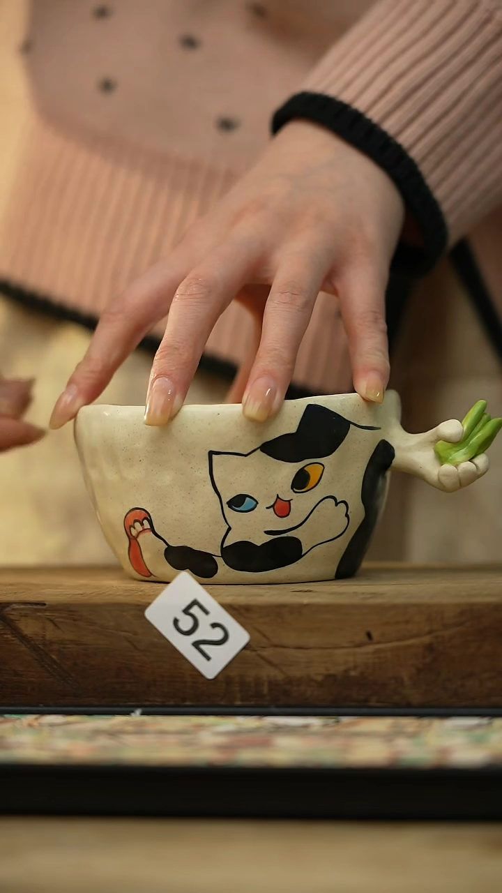 【闪购商品】瓷片新品！喵喵设计师款卡通系列！！！