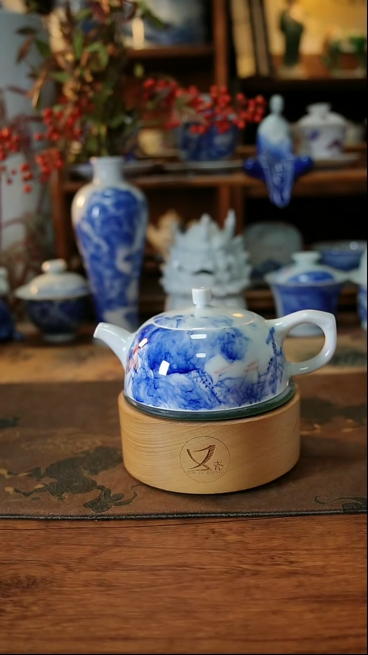 13景德镇手工手绘茶具