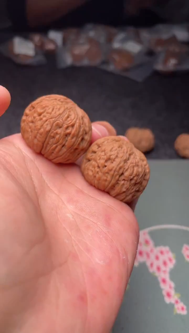 把件文玩核桃a215   平底锅   35尺