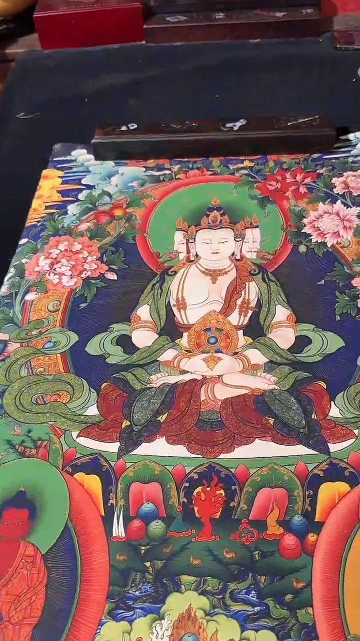 卷轴画藏式珍藏彩绘艺术馆120