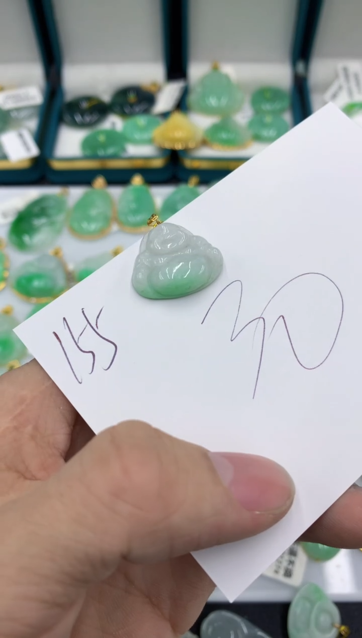 【闪购商品】翡翠颈饰18K金镶嵌号链接11111