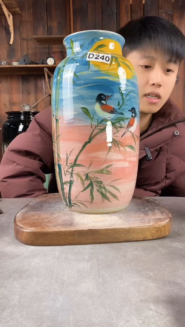 【闪购商品】碗240，手工手绘，新年快乐！