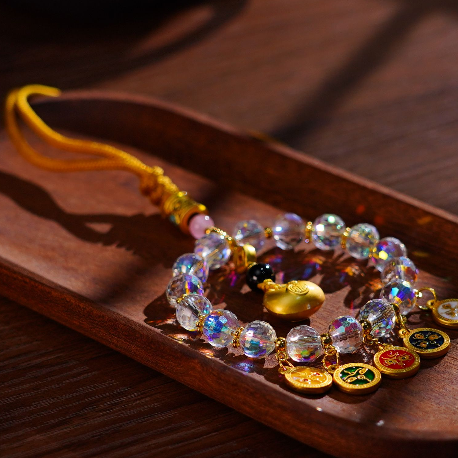 【睿泽赏宝】合金琉璃配饰 9mm AE0626