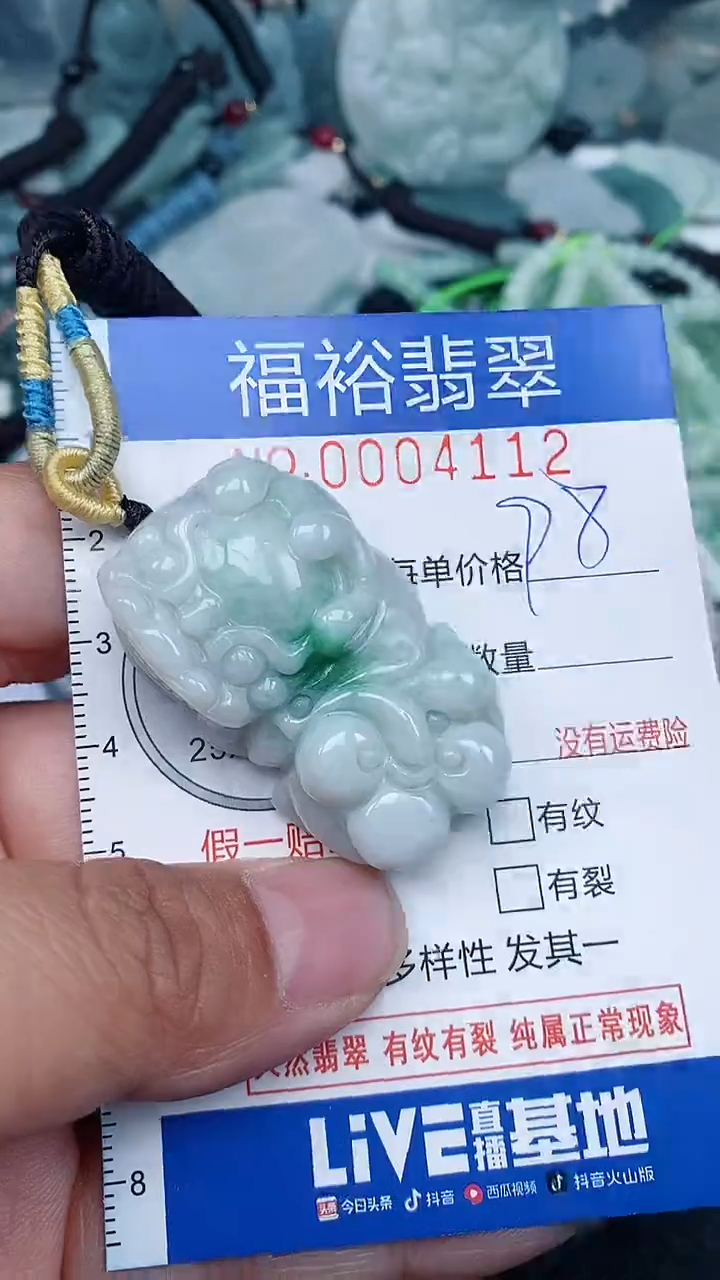 【闪购商品】翡翠颈饰未镶嵌...0004112