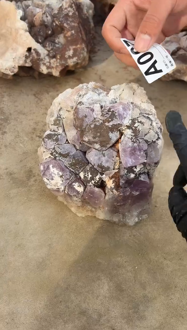 【闪购商品】水晶摆件未镶嵌紫水晶簇 067