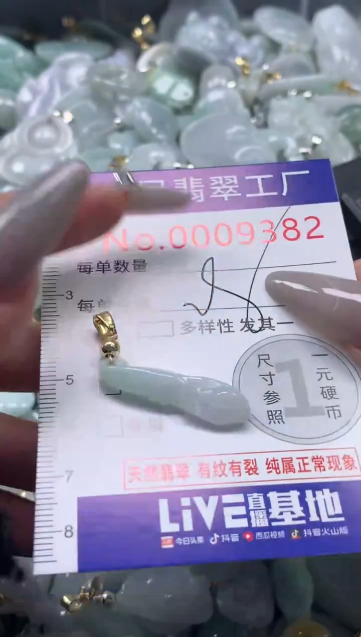 颈饰未镶嵌翡翠9382