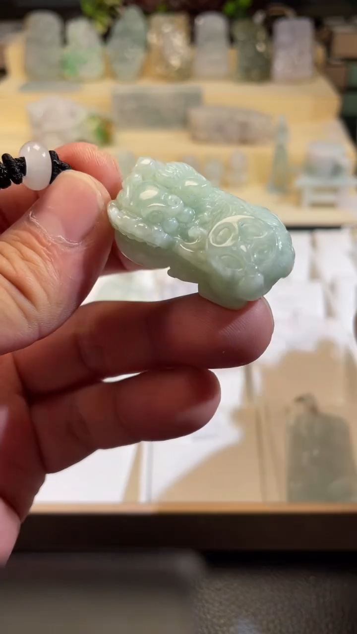 翡翠未镶嵌颈饰7/24/258