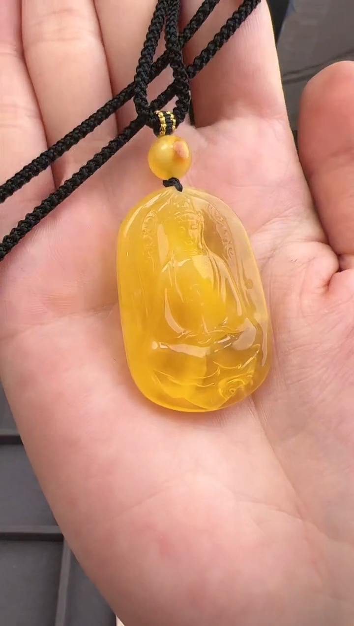 【闪购商品】琥珀裸石未镶嵌10116051-吊坠