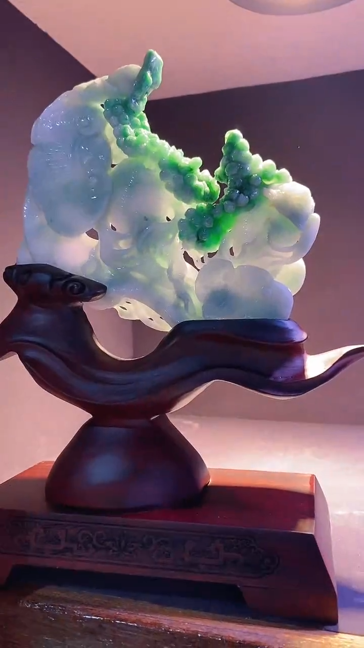 【闪购商品】定制翡翠未镶嵌03/0115/W/如意