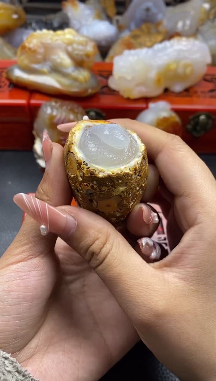 【闪购商品】玛瑙/玉髓手把未镶嵌00