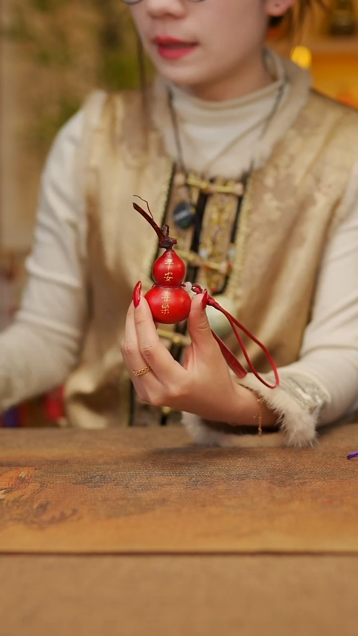 【闪购商品】22宴禾堂漆艺挂件小葫芦38