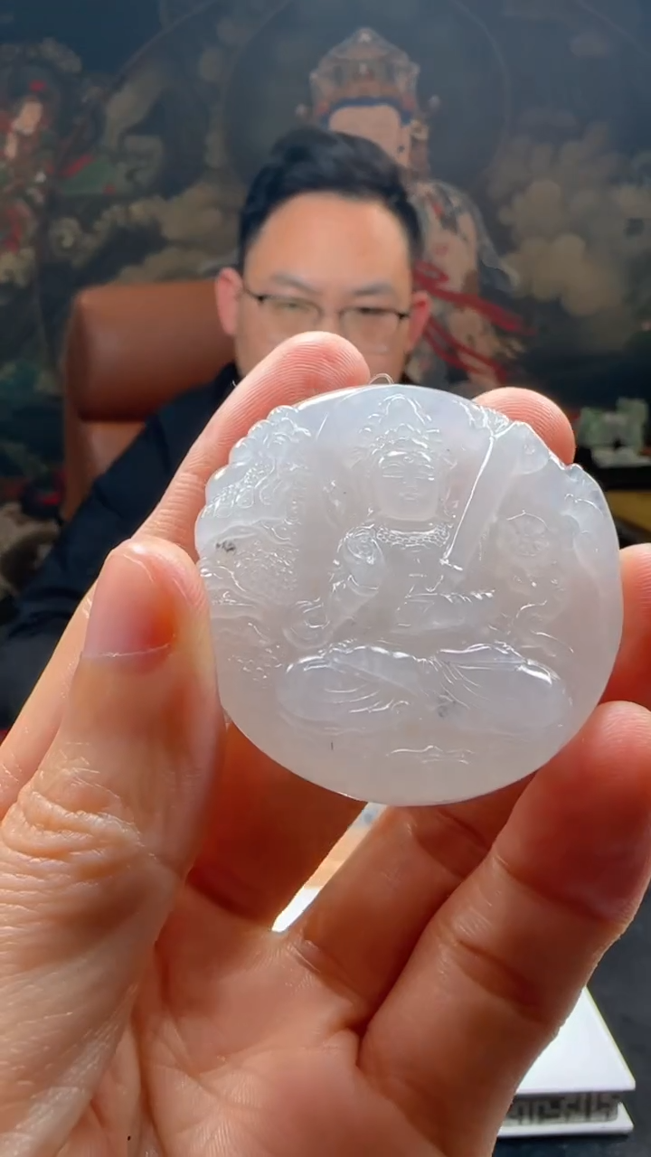 【闪购商品】定制翡翠未镶嵌L-@@QJXC116129