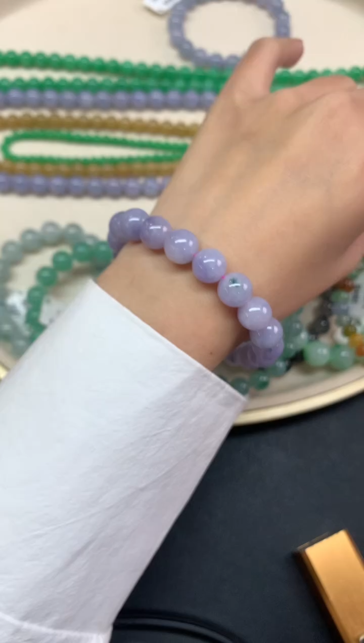 【闪购商品】翡翠手链未镶嵌手串A452|13800