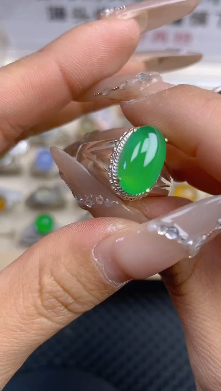 【闪购商品】定制翡翠未镶嵌天然A货翡翠165