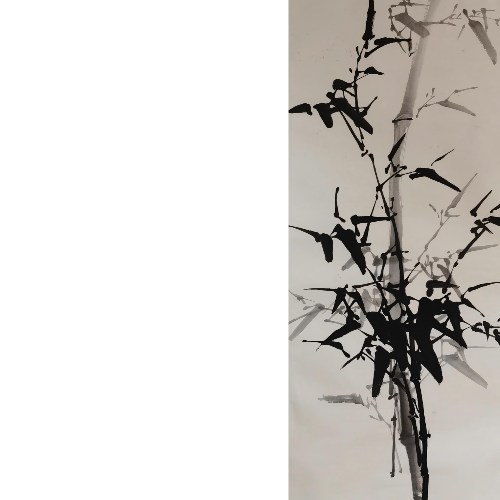 【辽拍】V250709-2-771《竹子》（8.7平尺)  纸本镜片 DD26