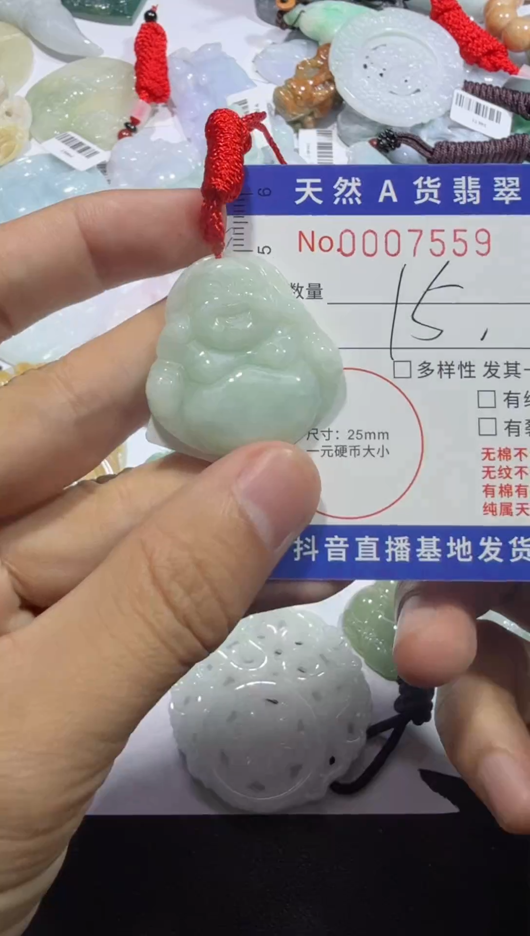 【闪购商品】翡翠颈饰未镶嵌00007559