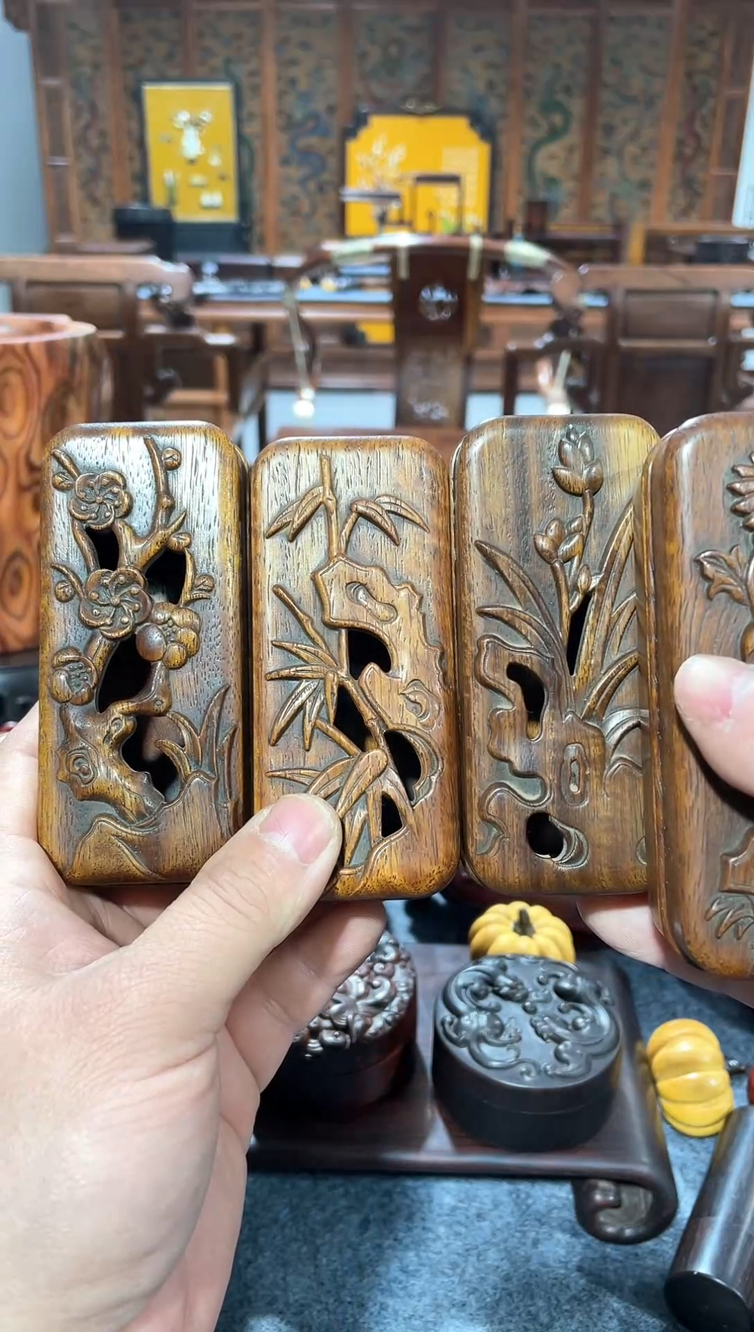 【闪购商品】木典藏老郑木器香盒