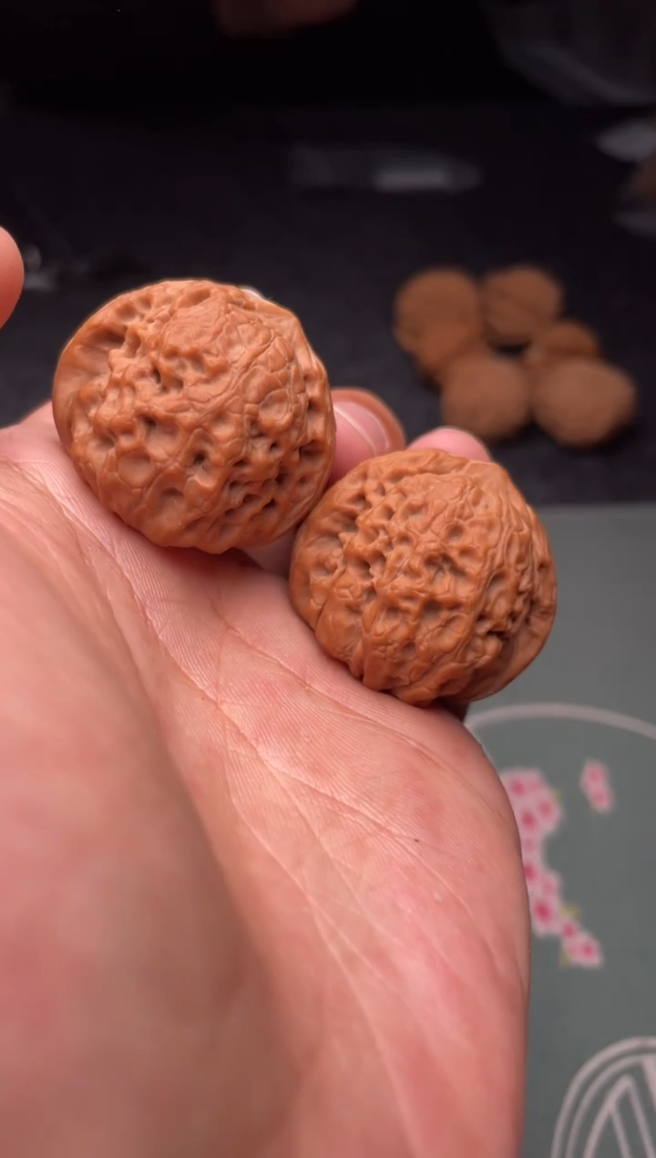 把件文玩核桃a17   大团圆34尺