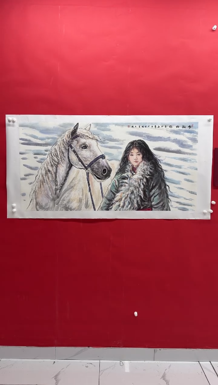 国画画家陆远华纯手绘原作