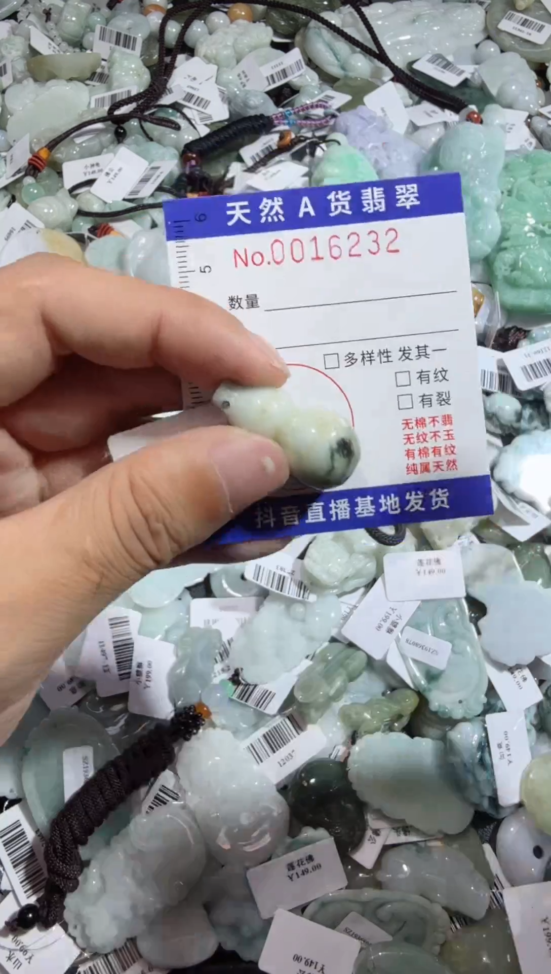 【闪购商品】翡翠颈饰未镶嵌00016232