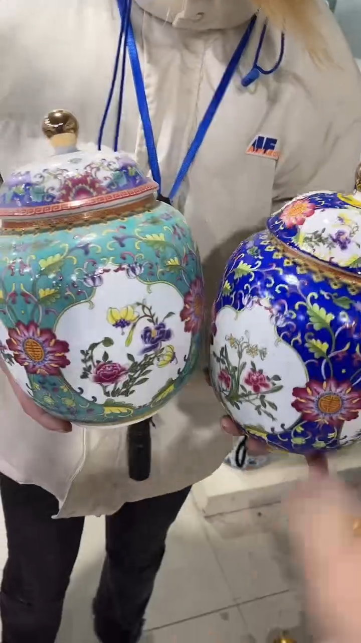 【闪购商品】摆件陶瓷茶叶罐罐密封罐