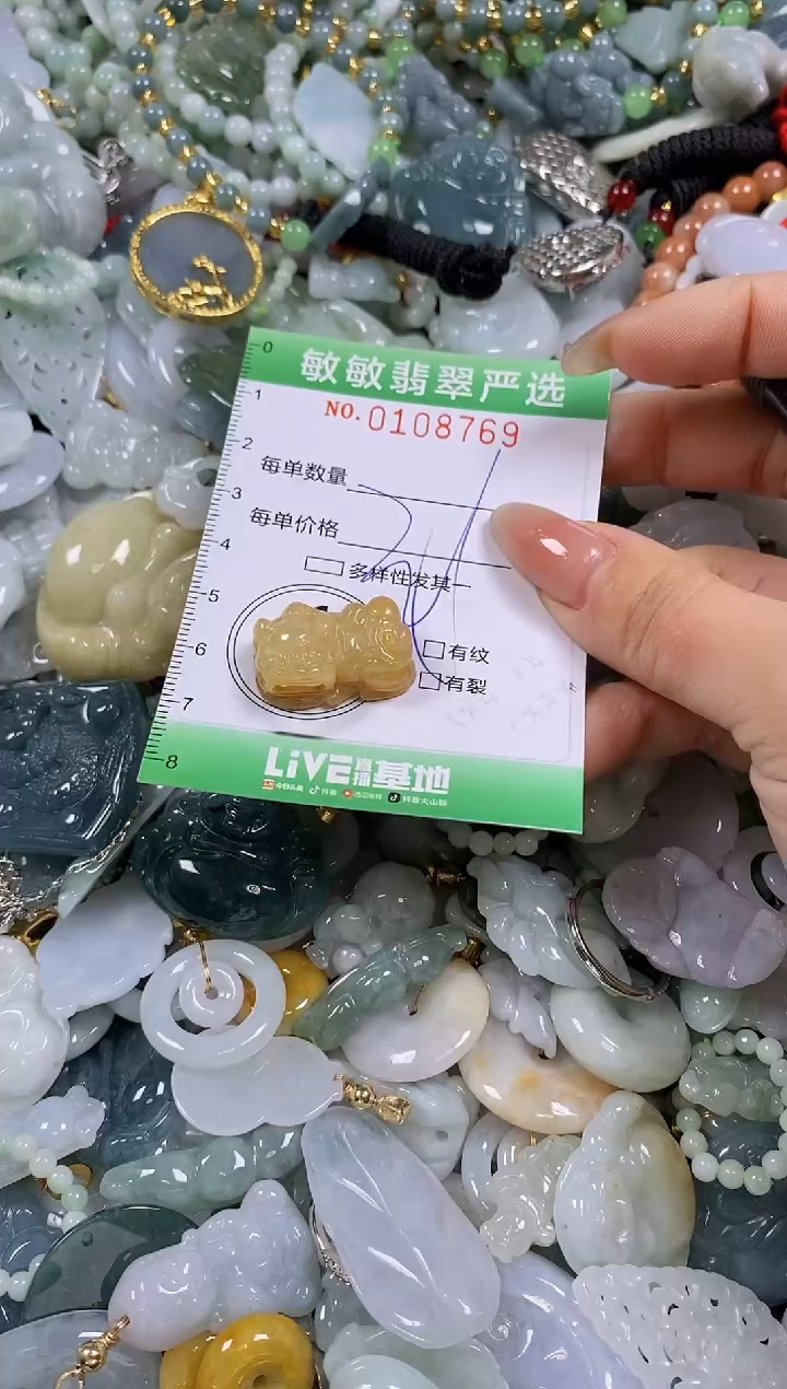 【闪购商品】翡翠颈饰未镶嵌闪购0108769